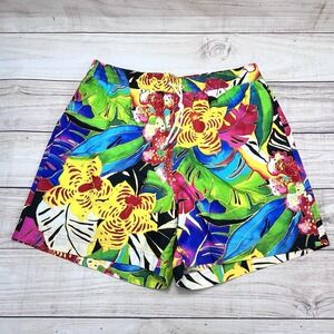 Vtg Polo‎ Ralph Lauren Board Shorts Multicolored Kailua Swim Trunks Surf Sz L